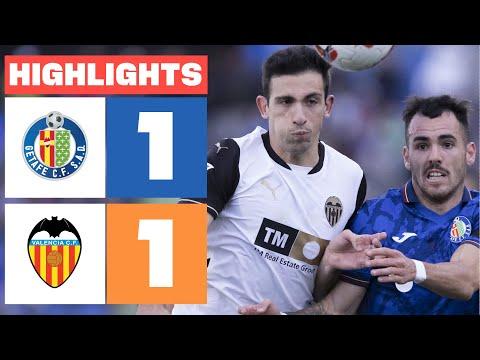 Getafe 1 - 1 Valencia