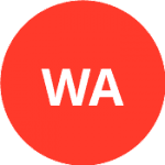 Wang A. logo